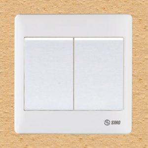 Công tắc đôi 2 chiều 10A 250V loại phím lớn - S982D2