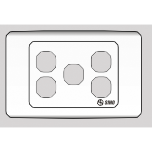 Ổ cắm công tắc Sino - Mặt 5 lỗ - S95/X