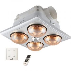 Đèn sưởi nhà tắm 4 bóng âm trần HE4BR