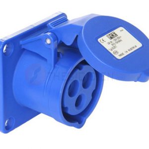 Ổ cắm công nghiệp 16A cố định lắp nổi 3P 16A 230V IP44