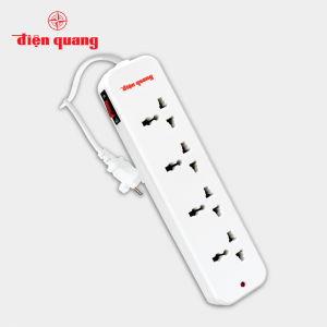 Ổ cắm Điện Quang ECO ESK 8ECO RB (8 Lỗ) (Sao chép)