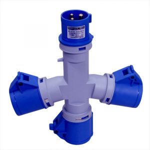 Ổ nối 3 ngả Schneider 2P+E 16A   IP67 H4