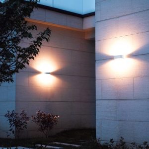 Đèn Gắn Tường Trang Trí Ngoài Trời LED NBL2691 Ánh Sáng Vàng (Sao chép)