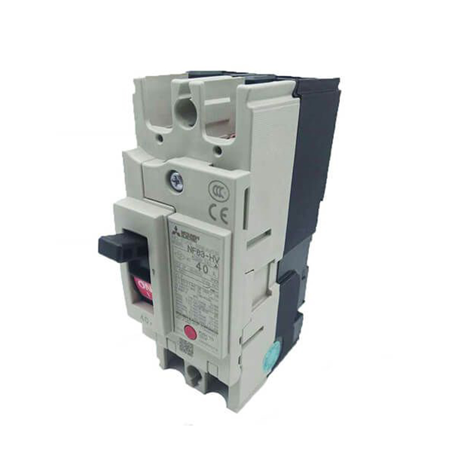 Aptomat MCCB 2 pha 225A 100kA Mitsubishi NF250-HV 2P 225A 1 Aptomat Mitsubishi Nf250 Hv 2p 225a