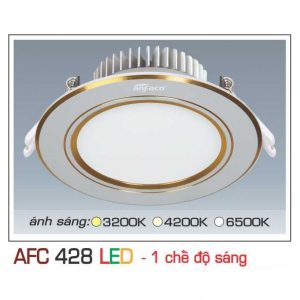 đèn Downlight Am Tran Anfaco Afc 428 7w 1c
