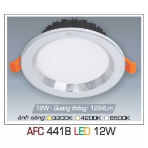 đèn Downlight Am Tran Anfaco Afc 441b 12w 1c