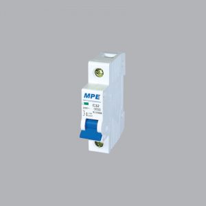 Cầu dao tự động MCB 1P 50A 6KA MPE có mã MP6-C150