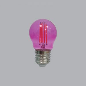 Đèn Led Filament màu hồng 2.5W MPE FLM 3PK