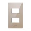Mặt dùng 2 thiết bị nhựa acrylic Panasonic WEGH6802CYZ VN