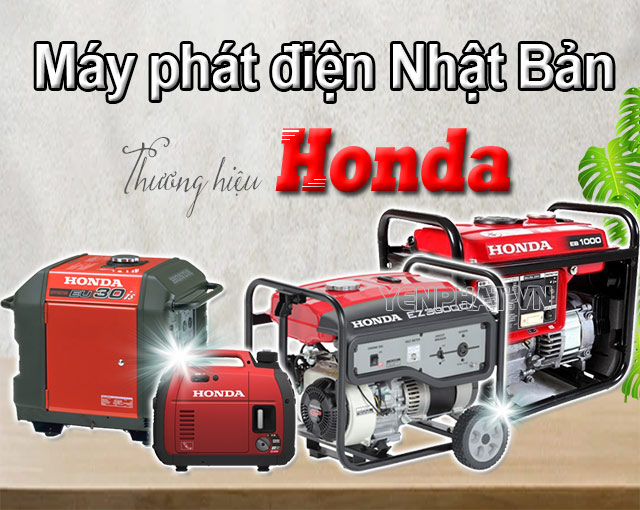 Review 5 loại máy phát điện Honda được ưa chuộng nhất hiện nay