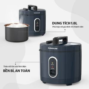 NỒI CƠM ĐIỆN 1.8L SUNHOUSE SHD8632