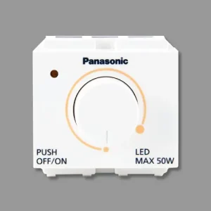 Công tắc Điều chỉnh độ sáng đèn Wide Series Panasonic WEG57912SW