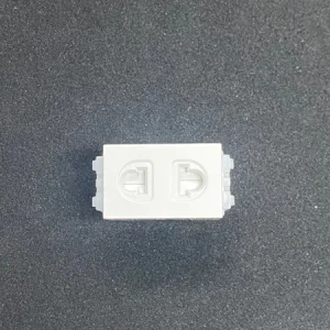 Ổ cắm 2 chấu có màn che dòng S18CC Sino S18CCU