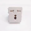 Ổ cắm 3 chấu có màn che 16A dòng S18CC Sino S18CCUAM