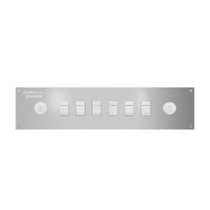 Bảng công tắc inox trắng Sino BC503/W