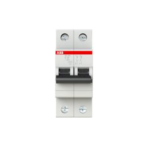 Cầu Dao Tự Động 2P 25A 6kA (SH202-C25) ABB 2CDS212001R0254