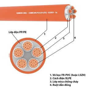 FR – CXV – 0.6/1kV – 5x – SUNWON