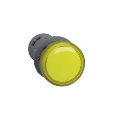 Đèn báo pha 220V 22mm vàng XA2EVM8LC Schneider