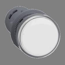 Đèn báo pha 220V 22mm trắng XA2EVM1LC Schneider