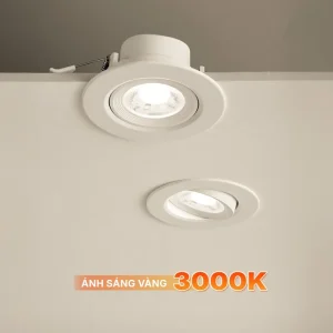 Đèn LED downlight chỉnh góc 9W ánh sáng trắng 6500K NADL096 Nanoco